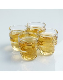 4’lü Kuru Kafa Shot Bardak Seti