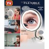 Mobee Flexible 10X Zoomlu Esnek Işıklı Makyaj Aynası