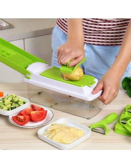 Nicer Dicer Plus Doğrayıcı Rende Mutfak Robotu Çok Fonksiyonlu Soğan Sebze Dilimleyici Doğrama