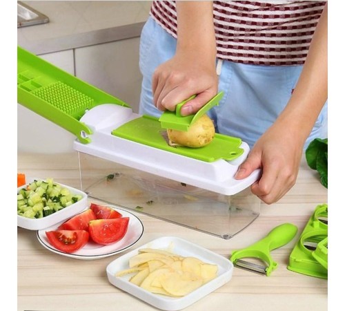 Nicer Dicer Plus Doğrayıcı Rende Mutfak Robotu Çok Fonksiyonlu Soğan Sebze Dilimleyici Doğrama