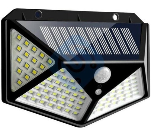 100 Led DIŞ Mekan Solar Aydınlatma Fotoselli Solar Lamba Hareket Sensörlü