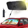 Araba Güneş Gölge Koruyucu Şemsiye Oto Ön Cam Güneşlik(145cm*79cm)