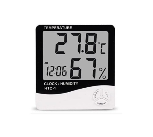 Dijital Termometre Oda Isı Sıcaklık Ve Nem Ölçer