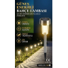 Güneş Enerjili Bahçe Lambası Plastik Saplama 10lu Set