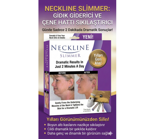 Gıdık Giderici Gıdı Eritme Çene Altı Masaj Aleti Boyun Egzersizi