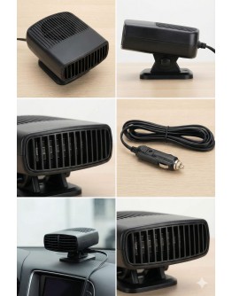 Oto Isıtıcı-soğutucu Fan Cam Buğu Çözücü Fan Araç Içi Isıtıcı-soğutucu Fan 12v Çakmaklık Girişli