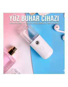 Şarjlı Mini Yüz Nemlendirici Dezenfektan Cihazı Mist Sprayer