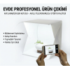 20 x 20 CM Profesyonel Stüdyo Led Işıklı Çift Sıra Ürün Fotoğraf Çekim Çadırı 20 x 20 CM Profesyonel Stüdyo Led Işıklı Çift Sıra Ürün Fotoğraf Çekim Çadırı