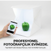 20 x 20 CM Profesyonel Stüdyo Led Işıklı Çift Sıra Ürün Fotoğraf Çekim Çadırı 20 x 20 CM Profesyonel Stüdyo Led Işıklı Çift Sıra Ürün Fotoğraf Çekim Çadırı