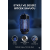 Elektrikli Sinek Öldürücü Cihaz Cız Lamba Mor Işık