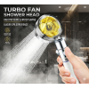 Duş Başlığı Turbo Pervaneli Serinletici Tasarım Duş Başlığı Turbo Pervaneli Serinletici Tasarım