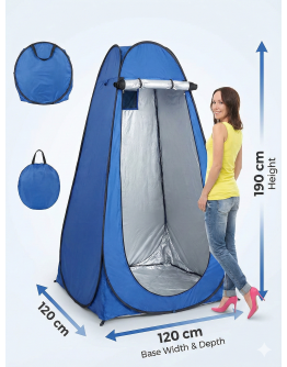 Kamp Alanı Duş Giyinme Wc Çadırı Fotoğrafcı Prova Kabini 190x120x120