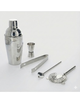 5 Parça Kokteyl Hazırlama Seti 550 Ml