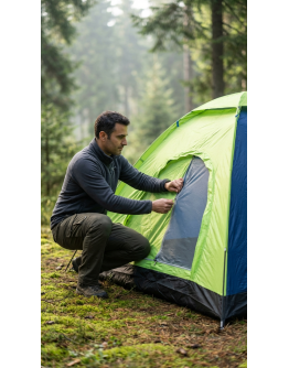3 Kişilik Kolay Kurulumlu Kamp Çadırı