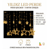Yıldız Sarkıtlı Perde LED Aydınlatma - 3m Genişlik, 8 Modlu, Günışığı Renk,Ev Süsleme Işığı Yıldız Sarkıtlı Perde LED Aydınlatma - 3m Genişlik, 8 Modlu, Günışığı Renk,Ev Süsleme Işığı
