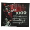 Clapperboard Clock  Analog Klaket duvar Saati